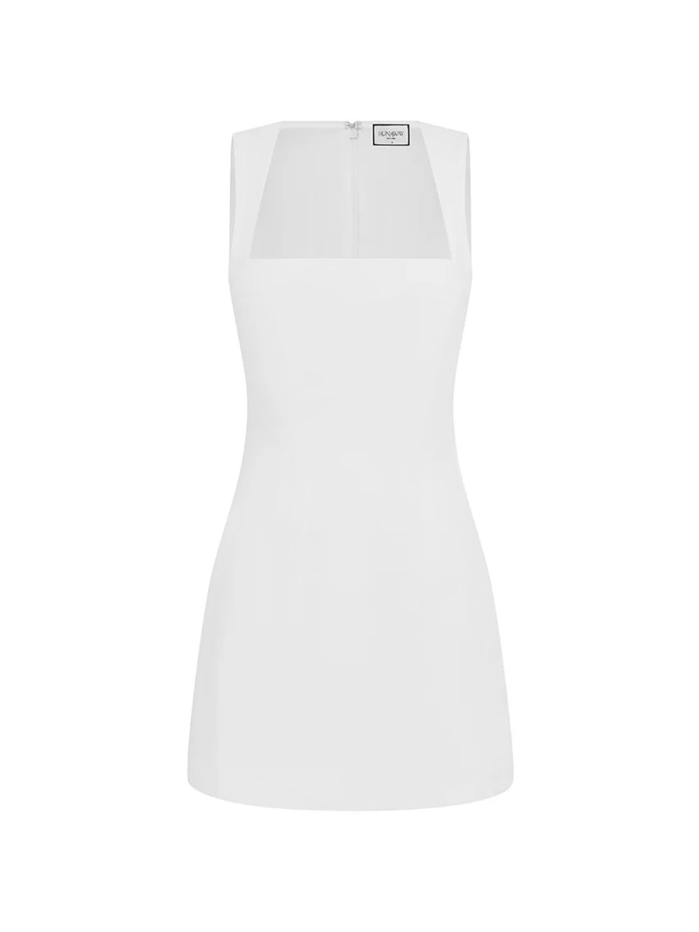 Runaway the Label Square Neck White Mini Dress